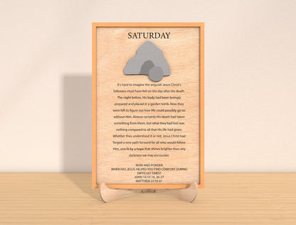 Holy Week Christian SVG Bundle 3 Easter Faith Designs for Glowforge and xTool