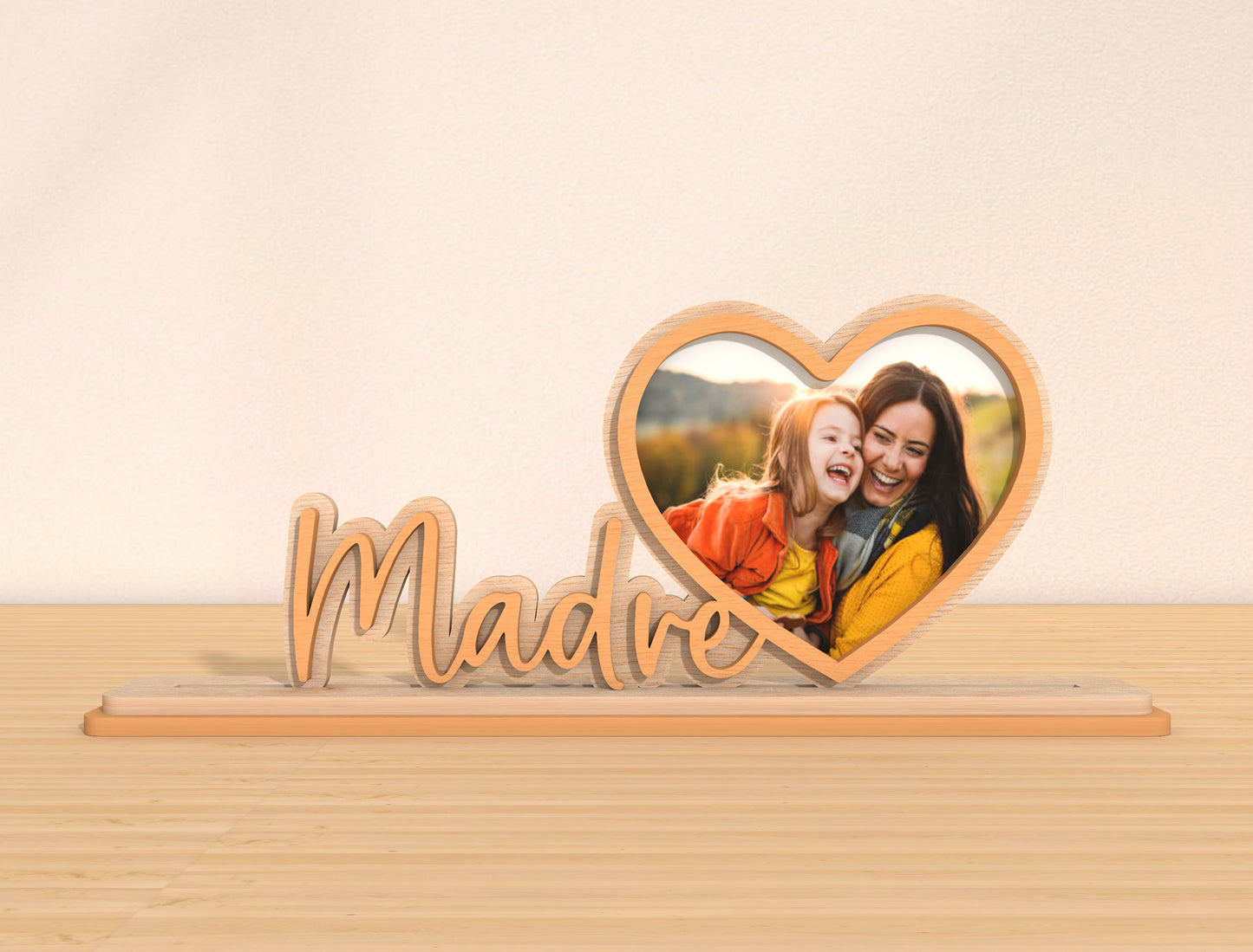 Mom Name Photo Stand SVG Bundle 6 Mom Titles for LightBurn and xTool