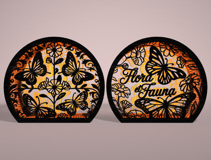 Fairy Lantern SVG Bundle Laser Cut File for Glowforge and LightBurn