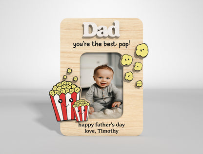 Funny Dad Fridge Photo Magnet SVG Bundle Laser Cut File for Glowforge and xTool