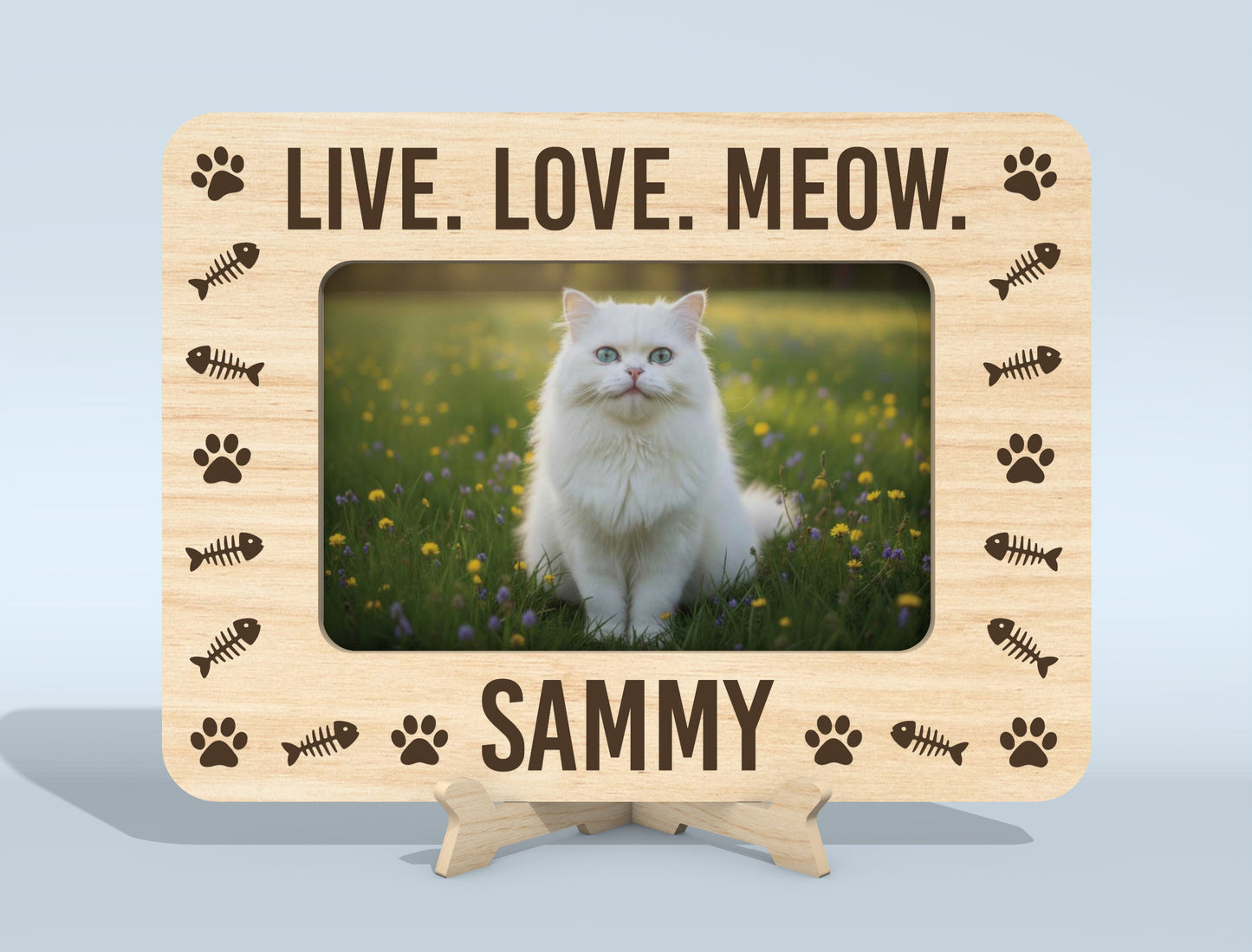 Pet Photo Frame SVG Bundle Laser Cut File for Glowforge and xTool