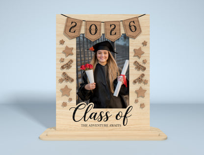 Graduation Photo Frame SVG Bundle Laser Cut File for LightBurn and xTool