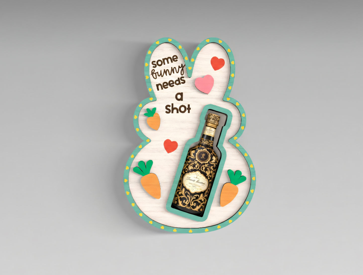 Easter Bunny Bottle Holder SVG 19 Designs Laser Cut for Glowforge and xTool