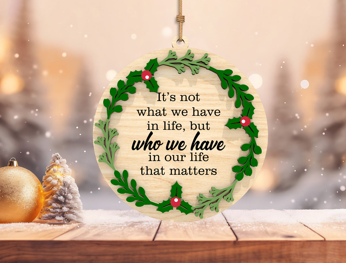 Charlie Brown Christmas Tree Quote Ornament SVG Bundle 3
