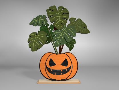 Halloween Plant Multilayer SVG Bundle for Glowforge xTool LightBurn 3 Designs
