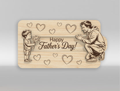 Sliding Gift Card Holder SVG Bundle 9 Designs for Glowforge and xTool