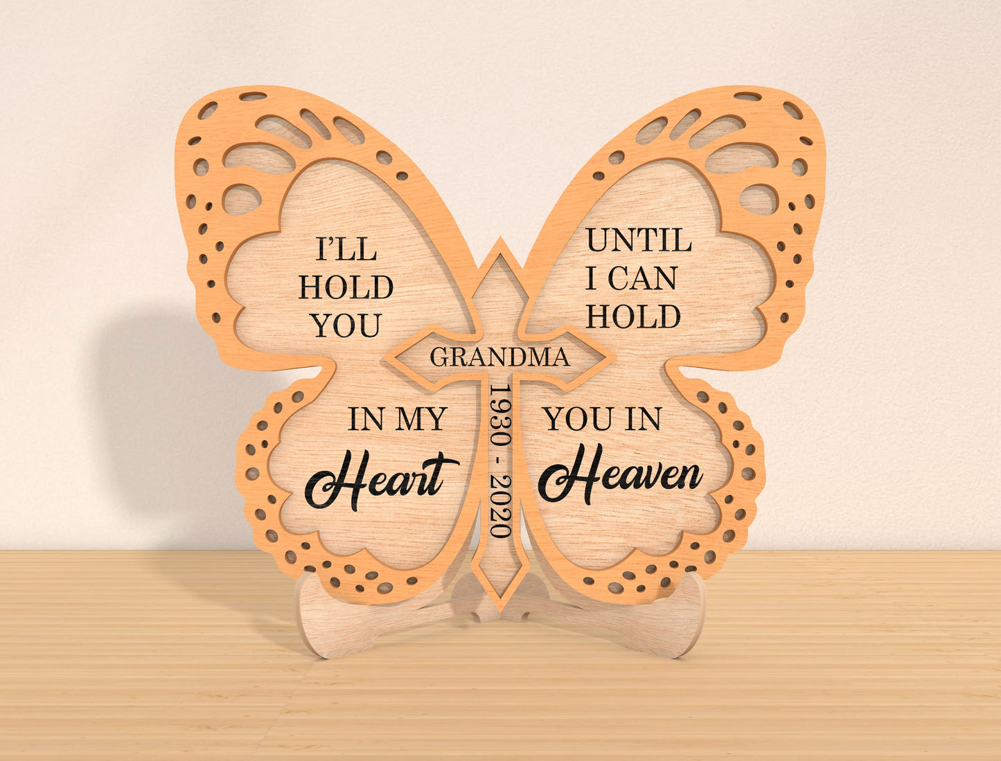 Butterfly Memorial SVG Laser Cut File for xTool and Glowforge