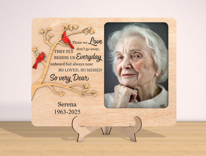 Memorial Photo Frame SVG Laser Cut File for Glowforge