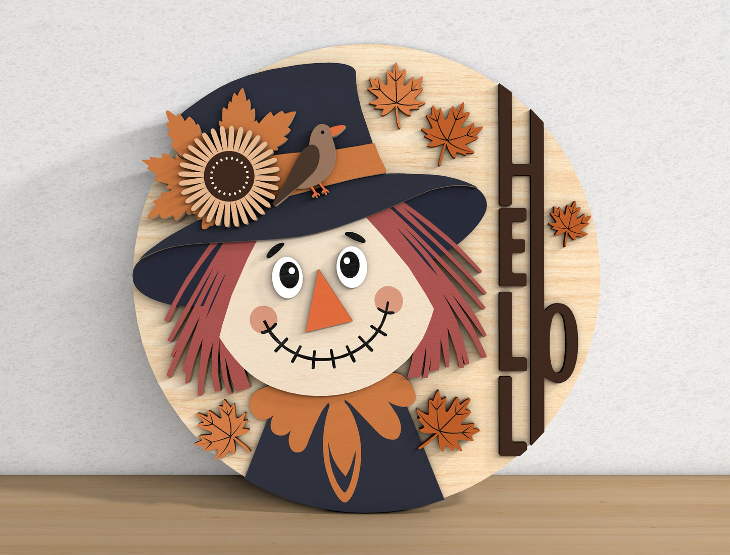 Fall Round Signs SVG Bundle for Glowforge xTool LightBurn | 10 Designs