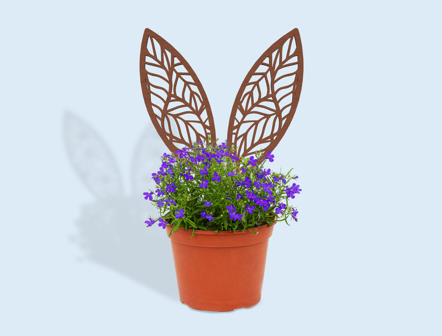 Bunny Ear Plant Stakes SVG Bundle Easter Garden for Glowforge and xTool