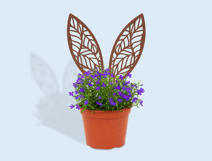 Bunny Ear Plant Stakes SVG Bundle Easter Garden for Glowforge and xTool