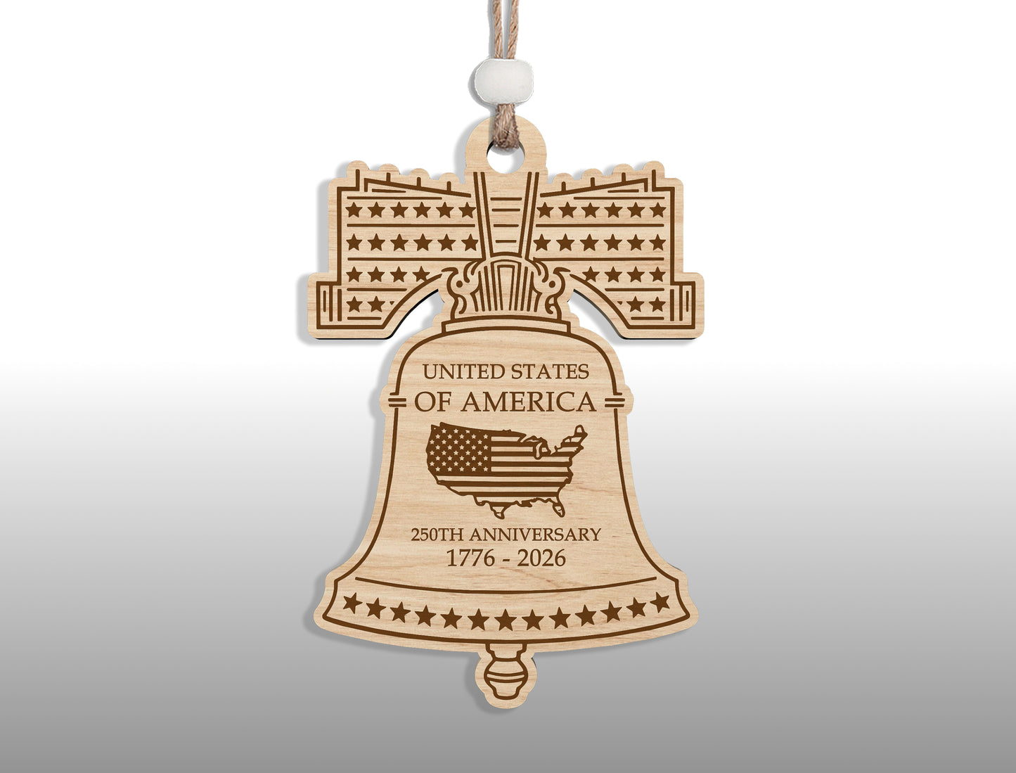 USA 250th Anniversary Ornament SVG Bundle for Glowforge