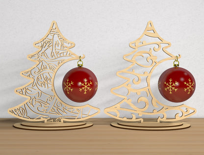 Christmas Ornament Display Stand SVG Bundle 22 Laser Cut Designs