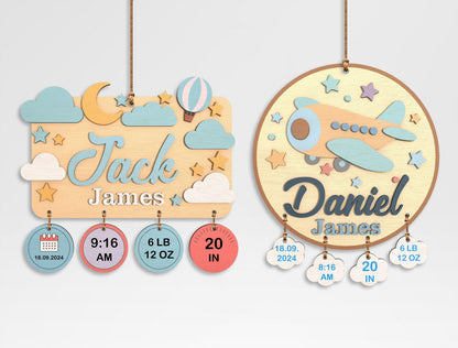 Baby Name Sign SVG Bundle Laser Cut File for Glowforge and xTool