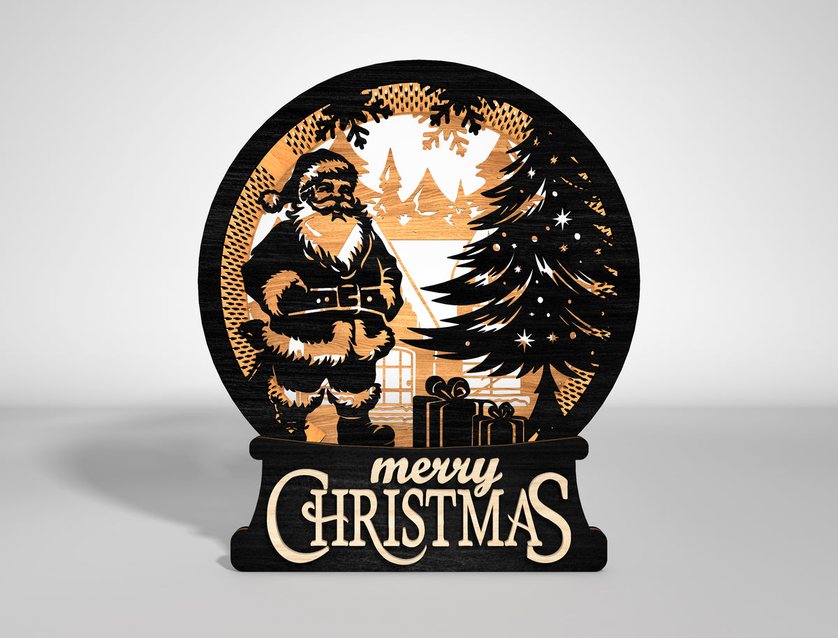 Christmas Scene Lantern SVG Bundle 2