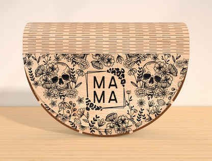 Mother's Day Floral Wooden Chest SVG Bundle for Glowforge and xTool