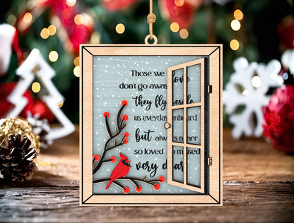 Memorial Window Ornament SVG Bundle for xTool and Glowforge