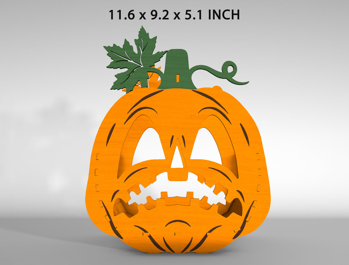 Halloween Pumpkin Basket SVG Laser Cut Bundle for Glowforge