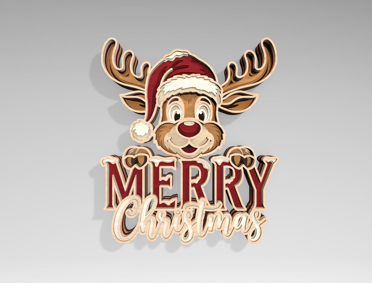 Christmas Character Wood Cutout SVG Bundle 3