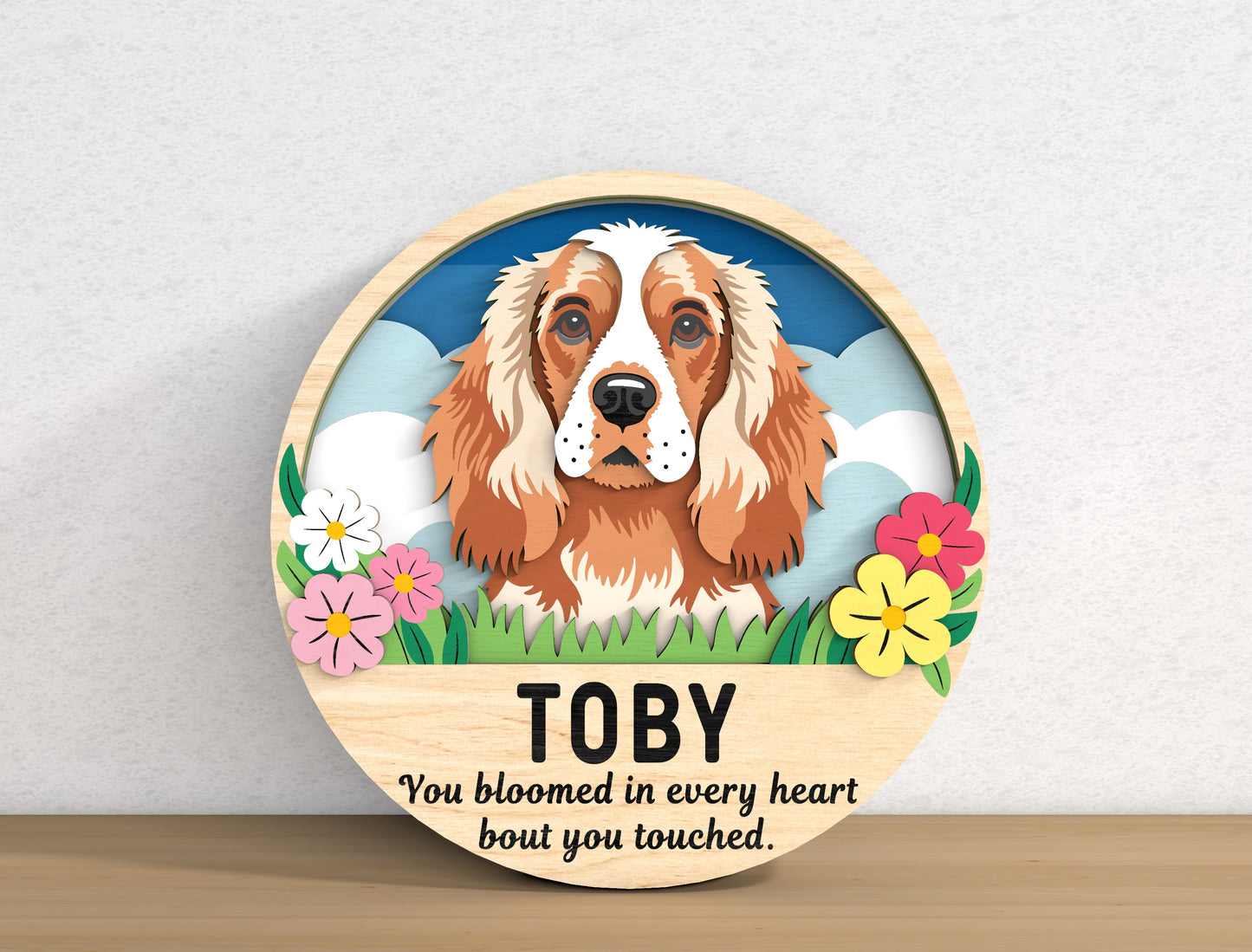 Dog Memorial Sign SVG Bundle for Glowforge, xTool, or LightBurn