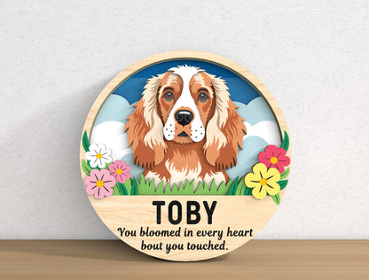 Dog Memorial Sign SVG Bundle for Glowforge, xTool, or LightBurn