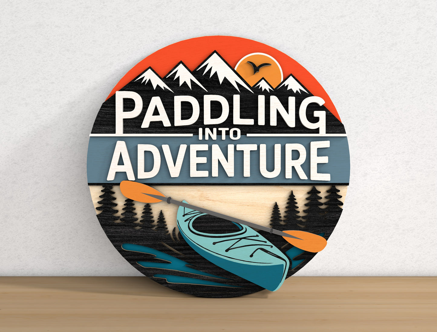 Camping Adventure SVG Bundle with 9 Camper Signs for Glowforge and xTool