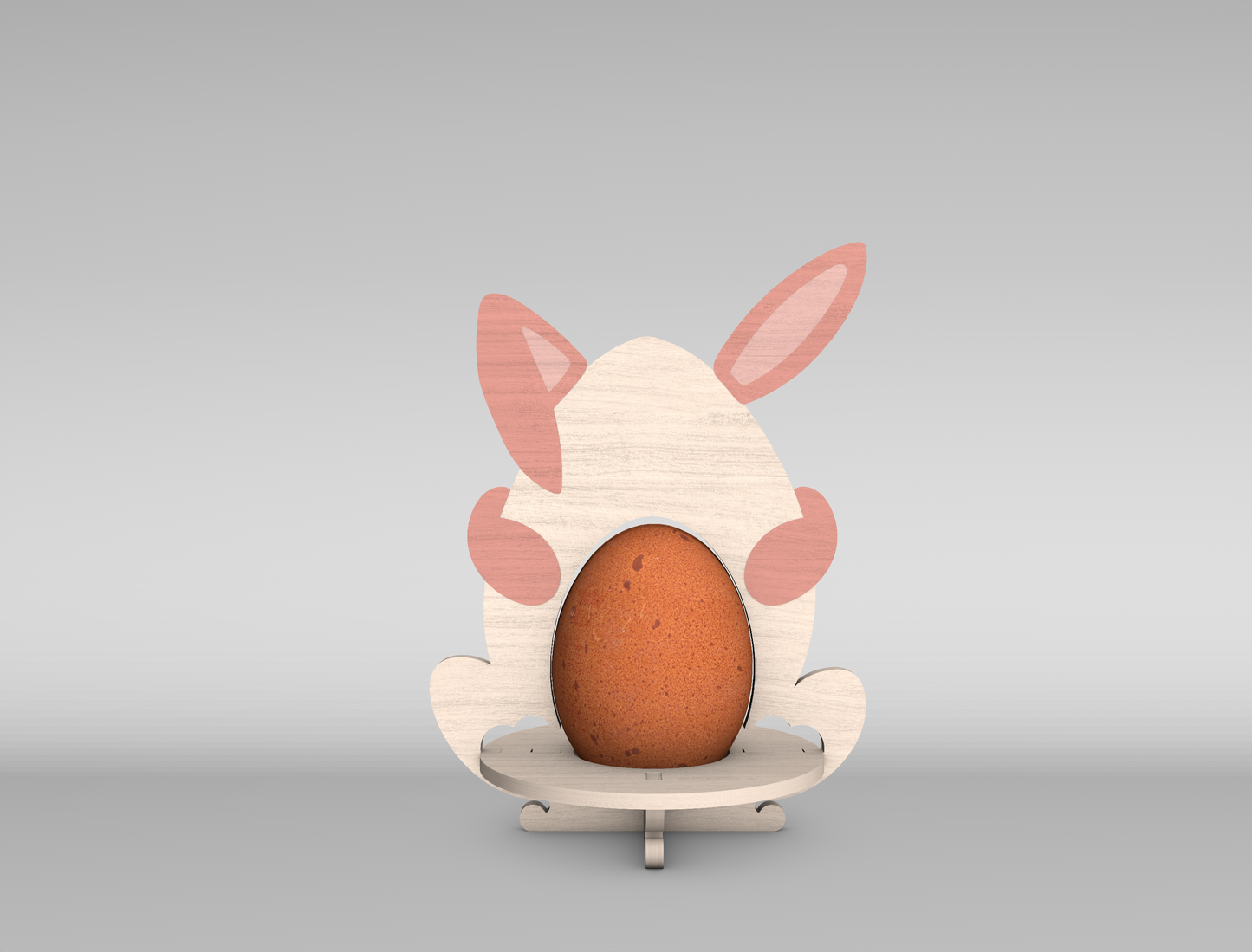 Bunny Egg Holder Stand SVG Easter Tabletop 5 Designs for Glowforge and xTool