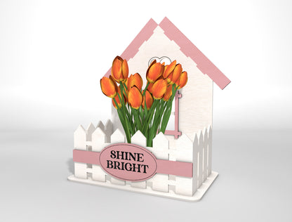 3D Flower Gift Box SVG Bundle Mother's Day for LightBurn and xTool