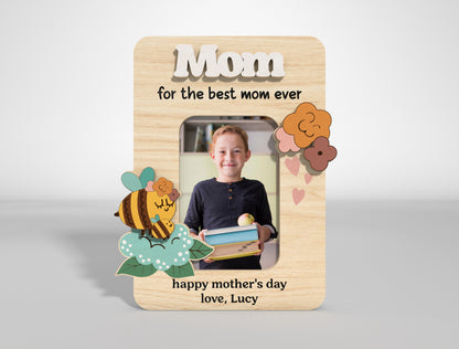 Cute Mom Photo Frame Magnet SVG Bundle 11 Designs for Glowforge
