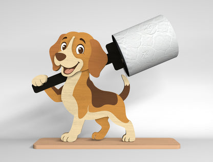 Farm Animal Toilet Paper Holder SVG Bundle for Glowforge and LightBurn