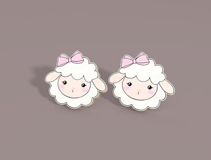 Easter Stud Earrings SVG Bundle Cute Animal Bunny 20 Designs for Glowforge
