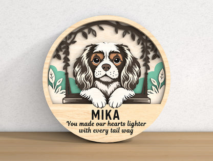 Dog Memorial Sign SVG Laser Cut File Bundle for xTool, Glowforge, or LightBurn