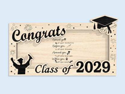 Graduation Money Holder SVG Bundle Laser Cut File for xTool and Glowforge