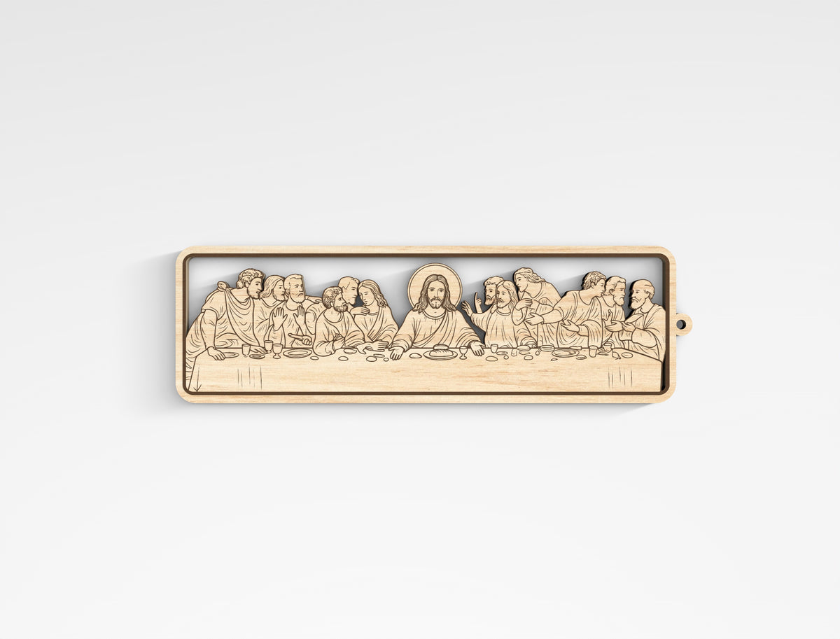 Christian Wooden Bookmark SVG Bible Laser Cut File