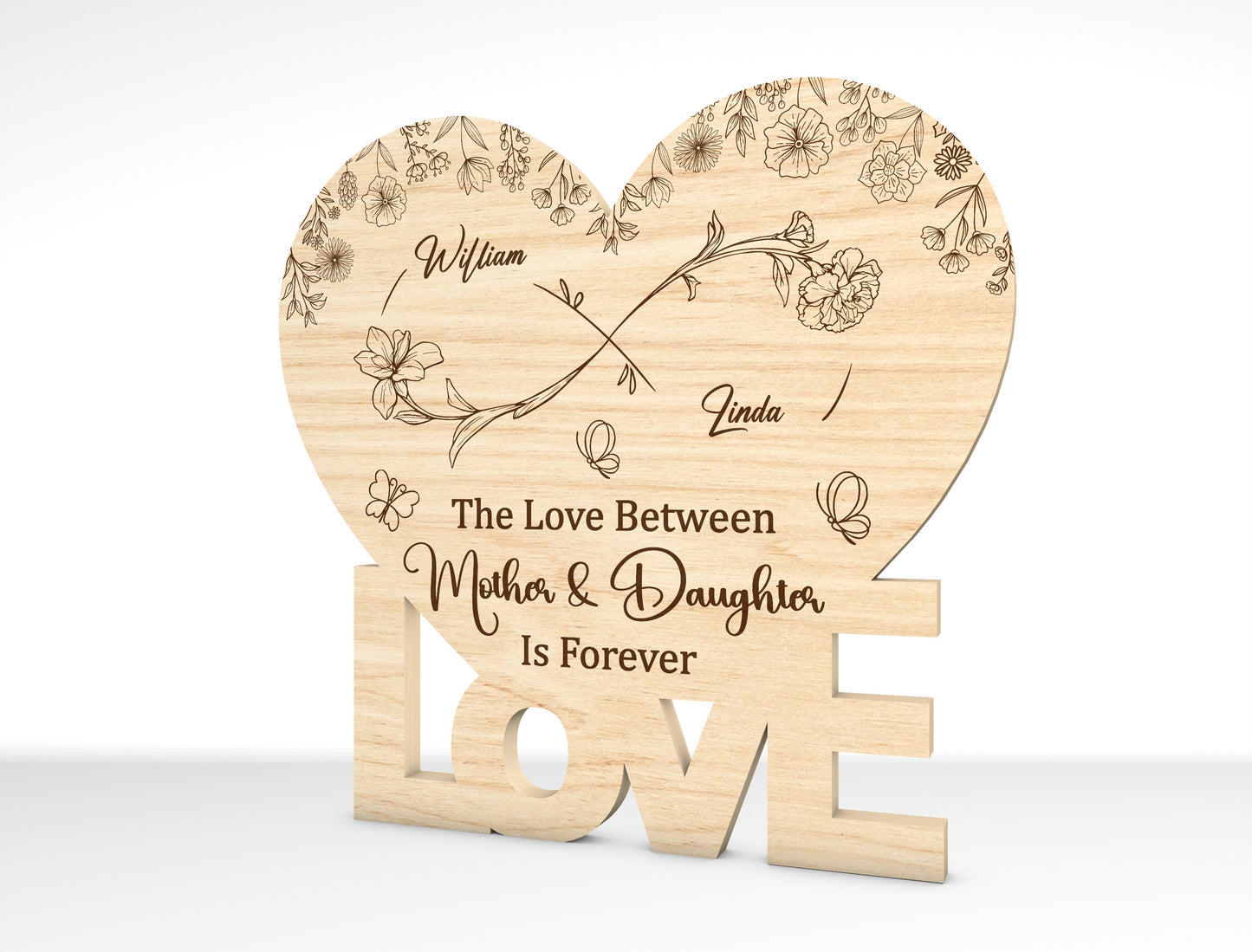 Personalized Turtle Family Name Sign SVG Bundle Laser Cut File for Glowforge and LightBurn