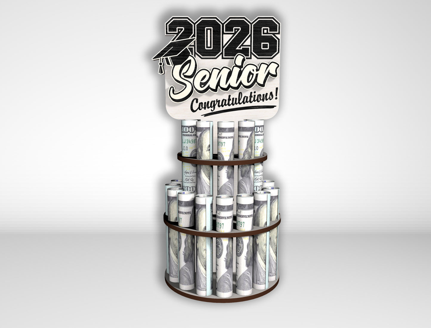 Graduation Money Cake SVG Bundle for xTool and LightBurn