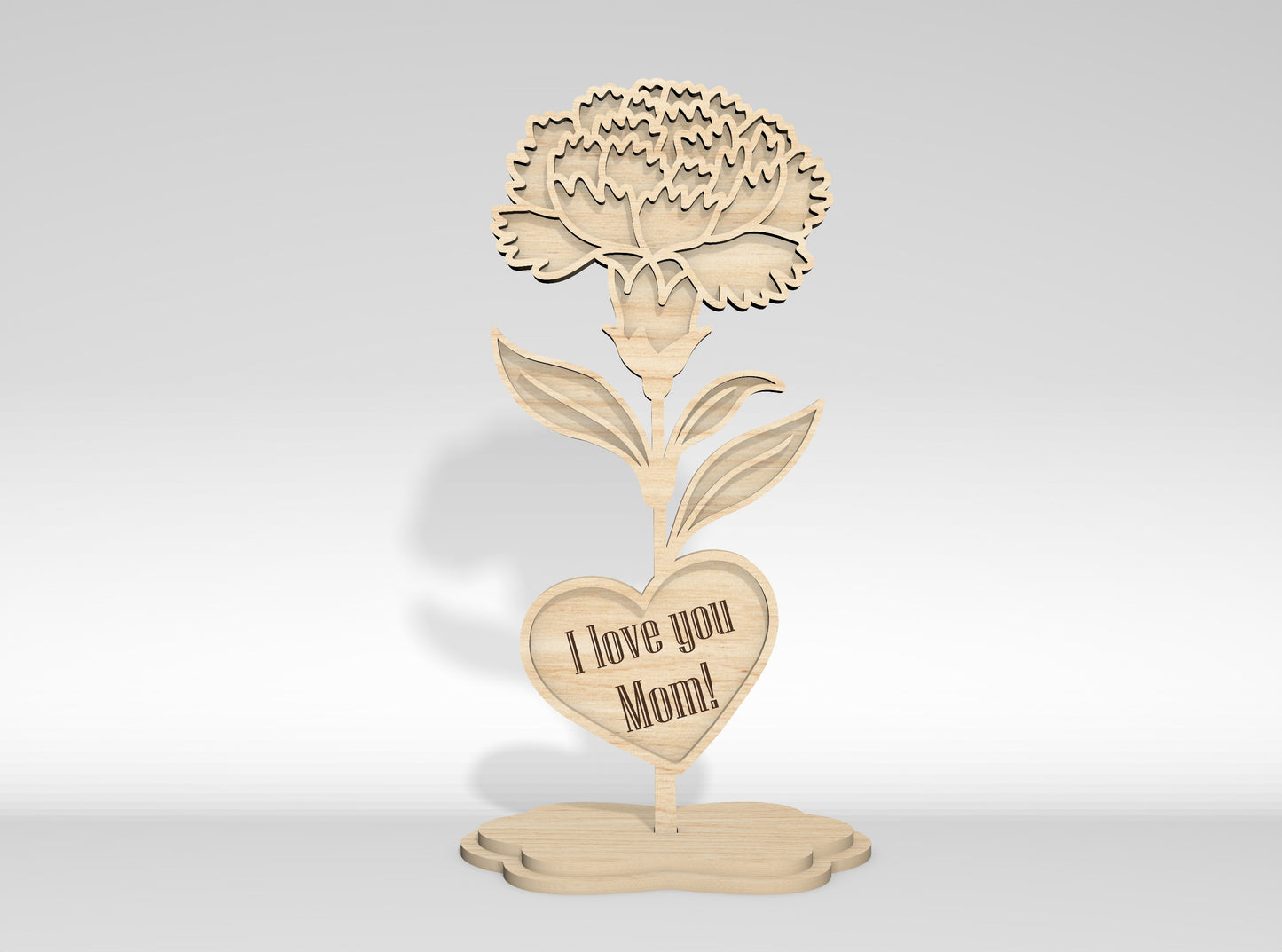 Mother's Day Flower Stand SVG Bundle 10 Designs for Glowforge and xTool