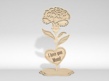 Mother's Day Flower Stand SVG Bundle 10 Designs for Glowforge and xTool
