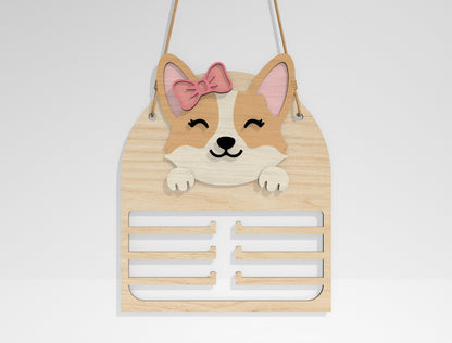 Animal Bow Holder SVG Bundle for xTool and Glowforge Laser Cut File