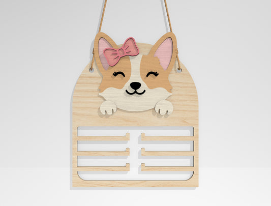 Animal Bow Holder SVG Bundle for xTool and Glowforge Laser Cut File
