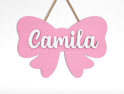 Nursery Name Sign SVG Bundle – Kids Room Decor for Glowforge and xTool