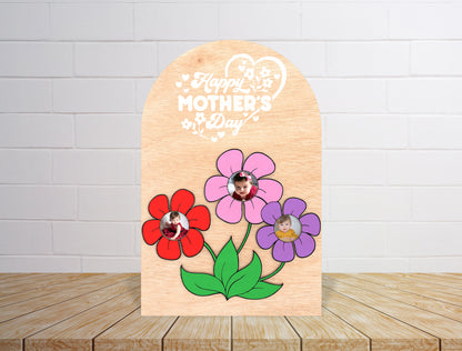 Mother's Day Flower Photo Display SVG Bundle for Glowforge and xTool