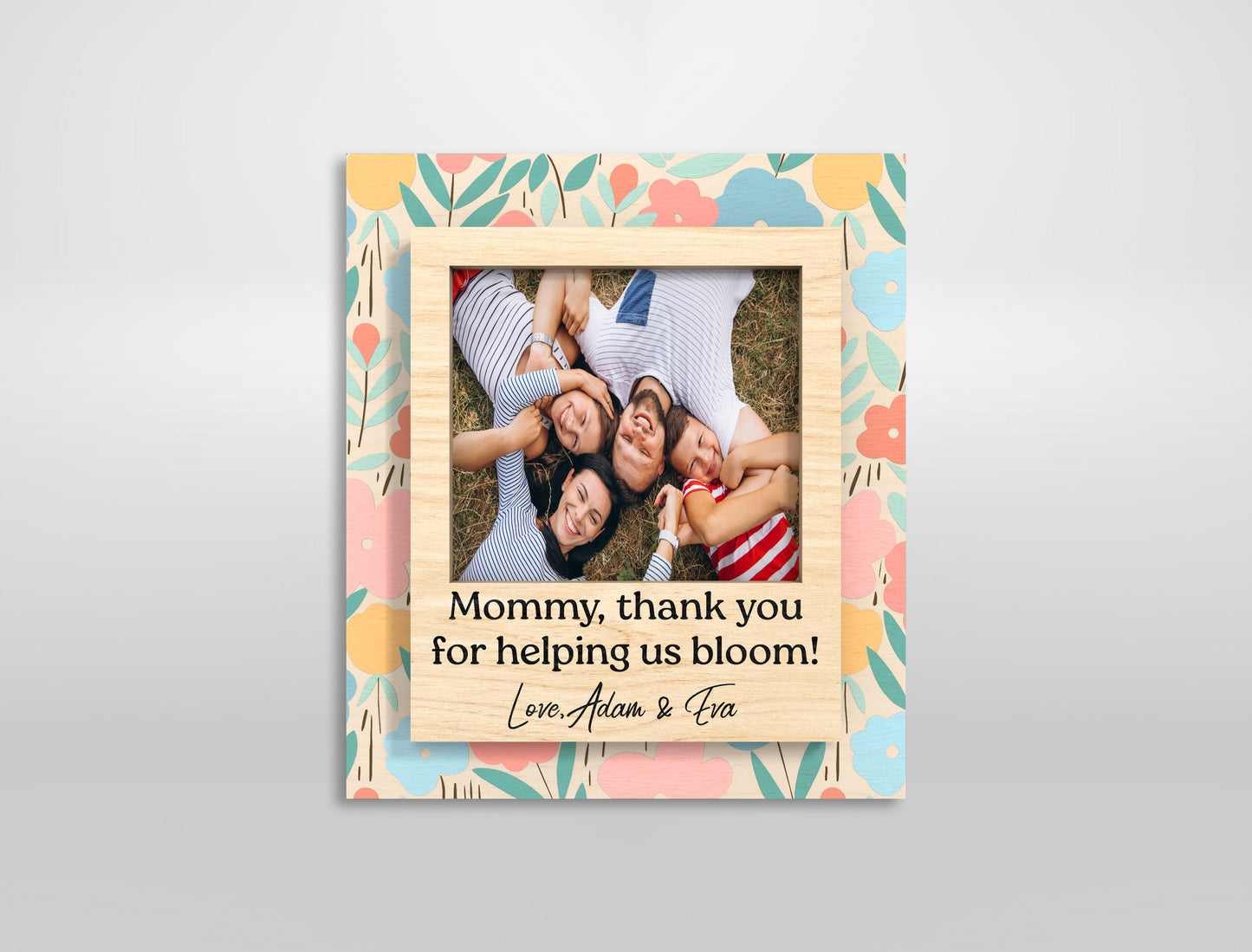 Flower Photo Magnet Frame SVG Bundle 11 Designs for Glowforge and xTool