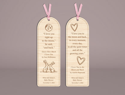 Engraved Quote Bookmark SVG File for LightBurn Glowforge