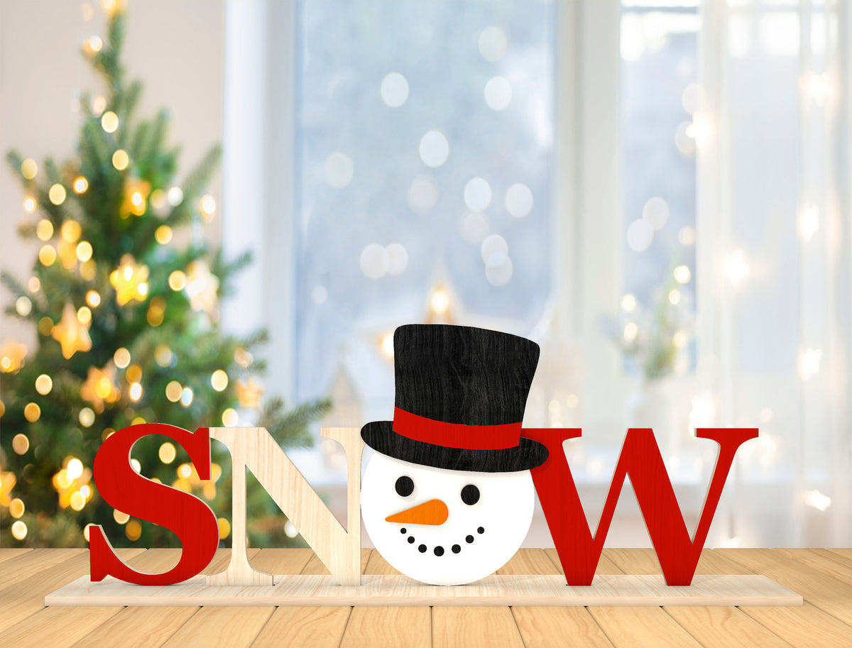 Christmas Word Decor SVG Bundle Laser Cut Designs