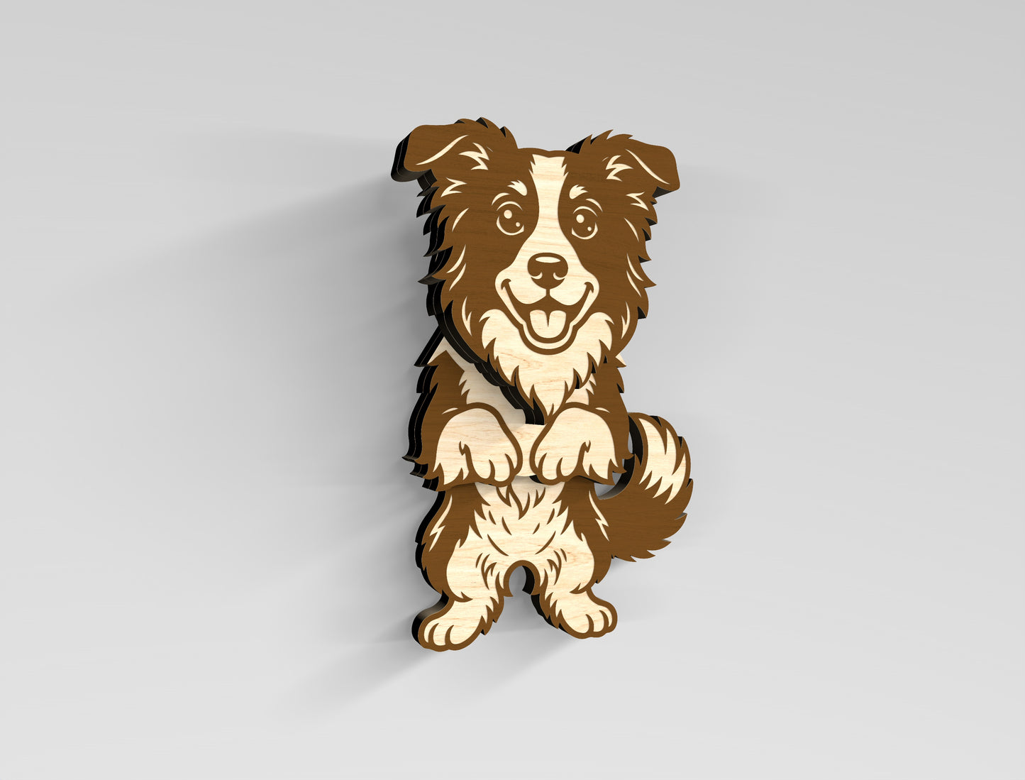Wobbly Dog Magnet SVG Bundle for Glowforge and LightBurn