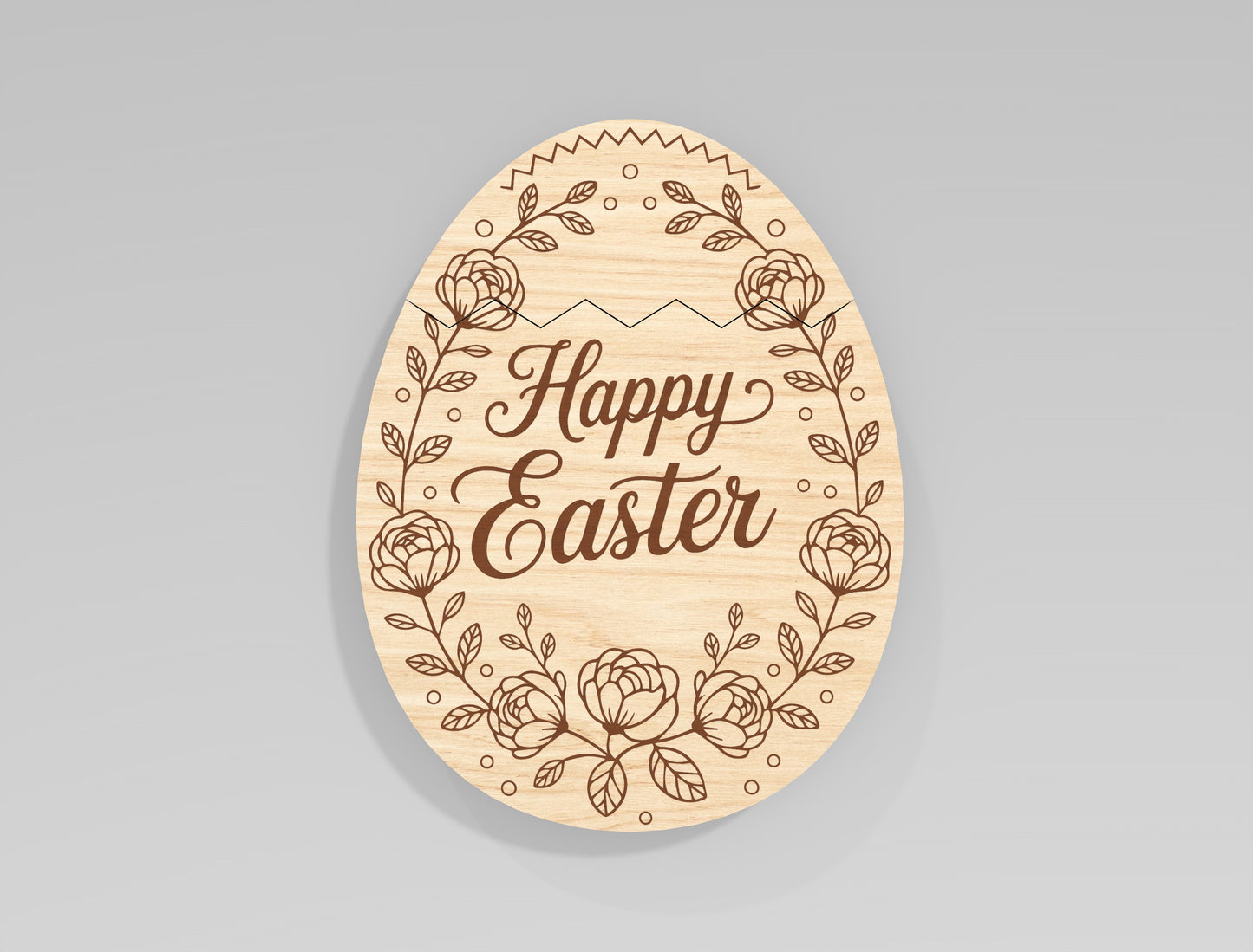 Easter Egg Money Holder SVG Bundle Laser Cut File | 9 Easter Egg Designs | Spring Gift Decor | Glowforge, xTool, LightBurn, etc.
