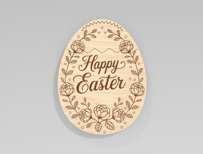 Easter Egg Money Holder SVG Bundle Laser Cut File | 9 Easter Egg Designs | Spring Gift Decor | Glowforge, xTool, LightBurn, etc.