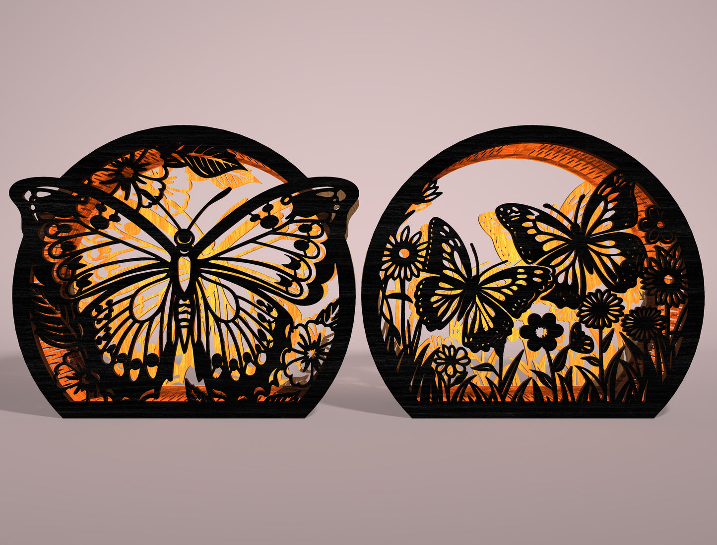 Fairy Lantern SVG Bundle Laser Cut File for Glowforge and LightBurn