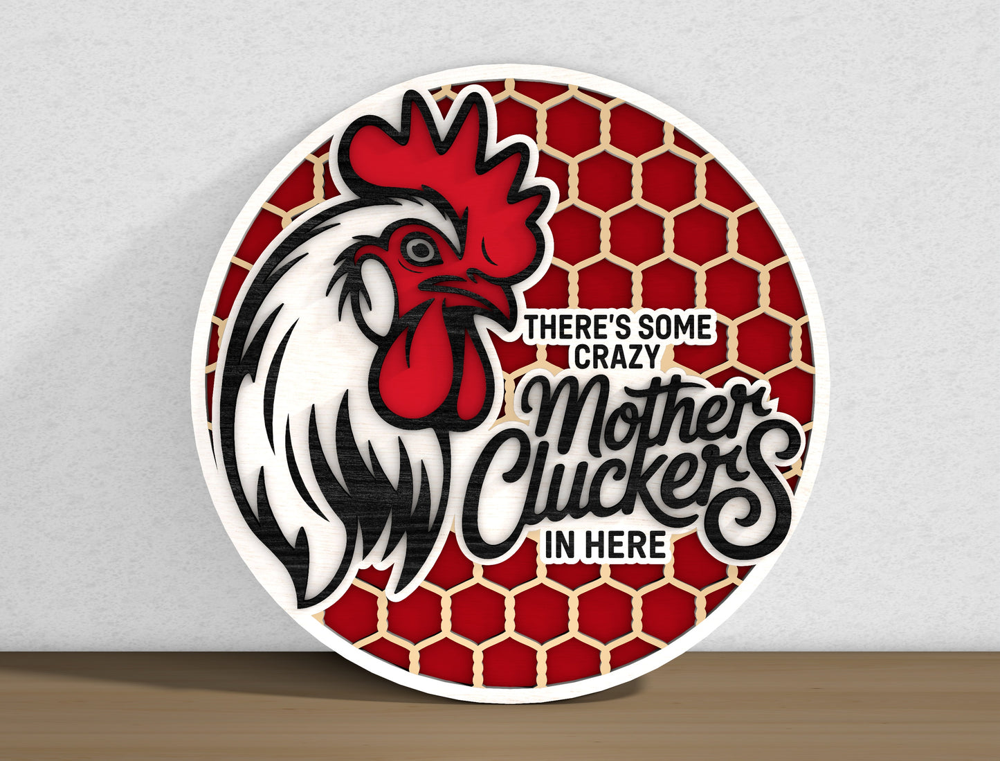 Farm Animal Welcome Sign SVG Laser Cut File for Glowforge and LightBurn
